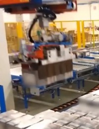 min Robot smistamento pallettizzazione di imballi alimentari