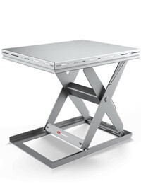 Piattaforma elettroidrauliche fisse in acciaio inox